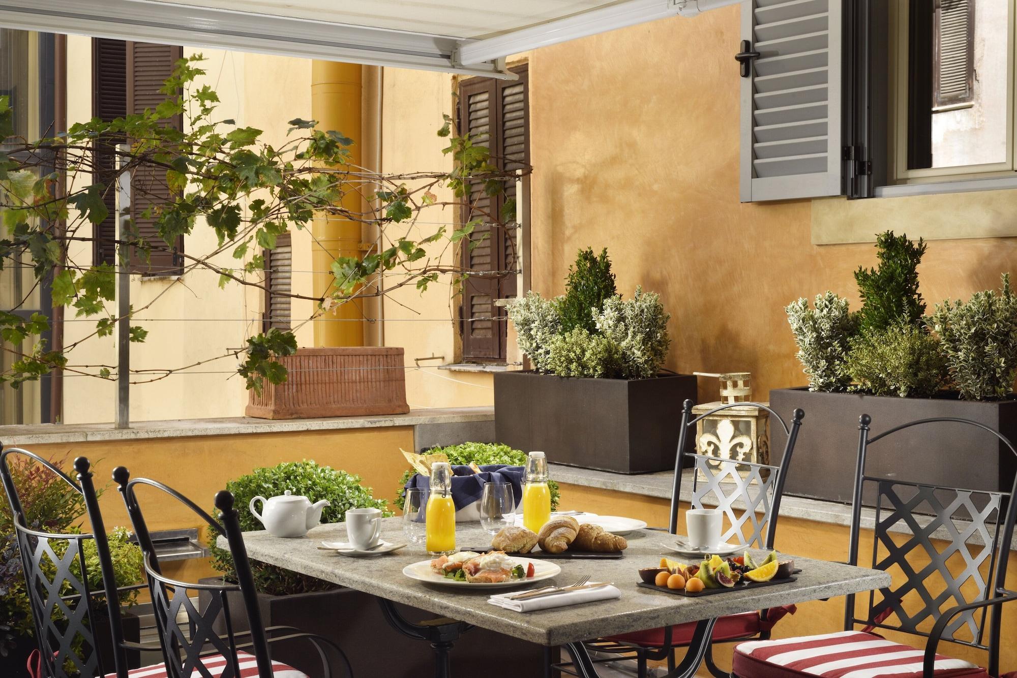 Hotel De' Ricci - Small Luxury Hotels Of The World Rome Bagian luar foto